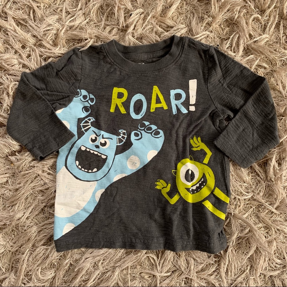 Disney Pixar Monsters Inc Tee Shirt Size 18M
